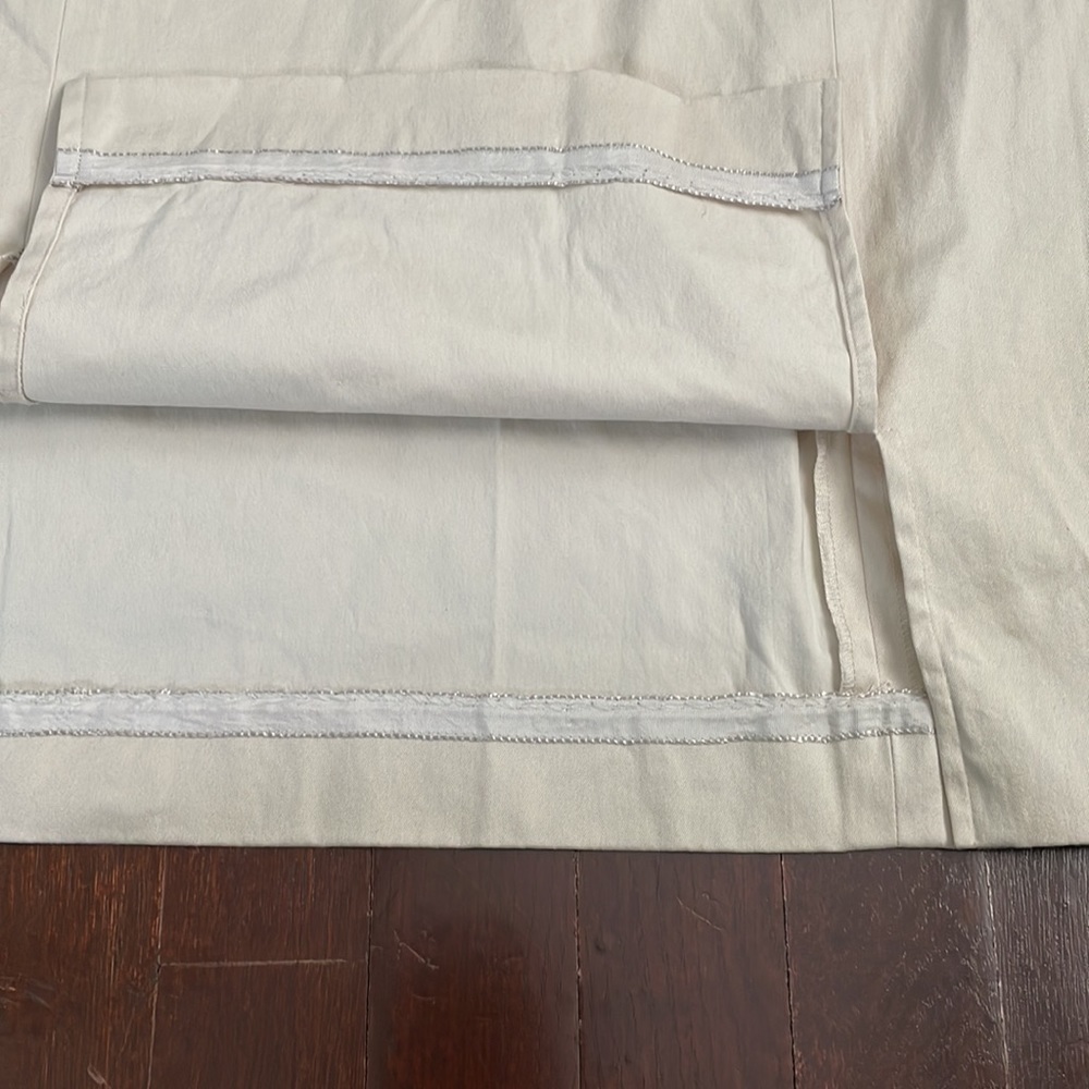 Women's Liz Claiborne Spaghetti Strap Dress With Slits And Built In Bra 10 - Picture 12 of 16